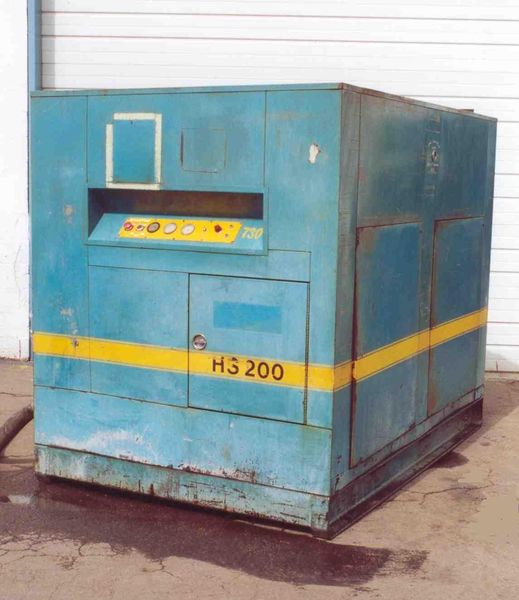 250 HP HYDRA SCREW ROTARY SCREW AIR COMPRESSOR:  STOCK #15558