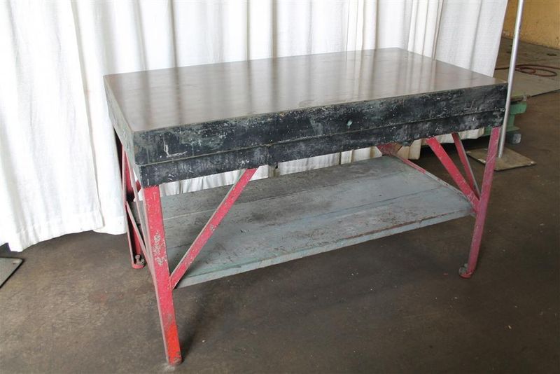 6' X 32" CAST IRON SURFACE PLATE:  STOCK #10555