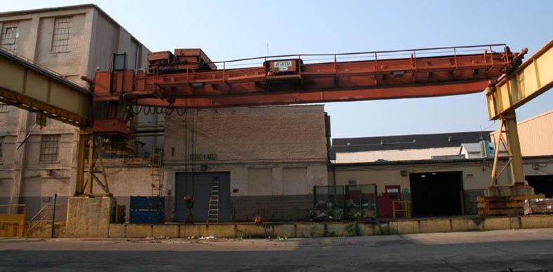 35/10 TON SHAW BOX HOIST: STOCK #50739