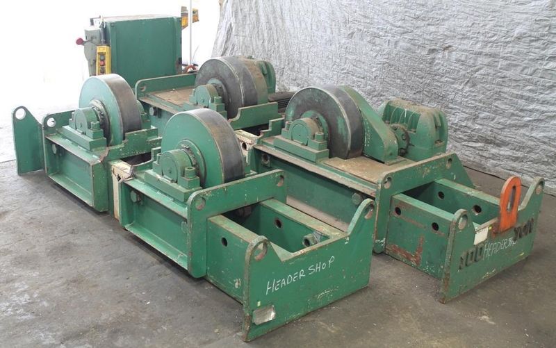 100 TON IRCO TANK TURNING ROLLS: STOCK #62184