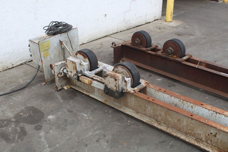 10 TON SET OF ARONSON TANK TURNING ROLLS: STOCK #72252