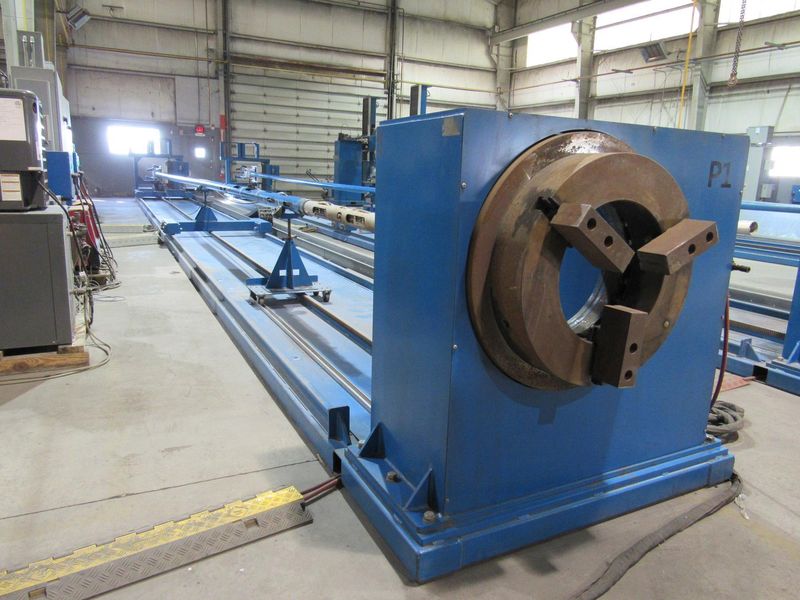 USED, 42' TRIPULSE DUAL HOT WIRE GTAW PIPE CLADDING SYSTEM