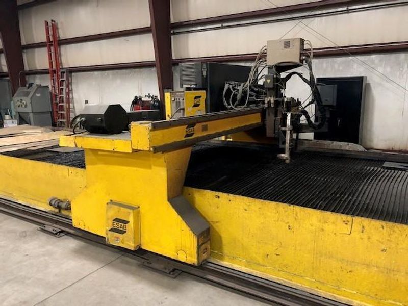 8' X 35' ESAB AVENGER CNC PLASMA CUTTING SYSTEM: STOCK #71351