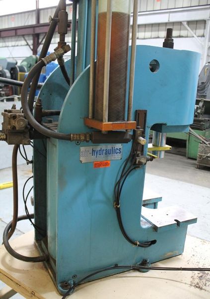 15 TON AIR HYDRAULICS C-FRAME PRESS: STOCK #63783