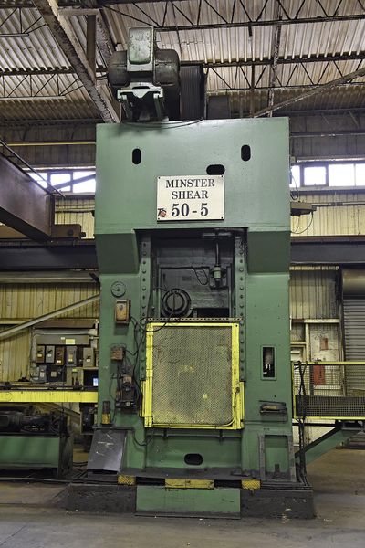 500 TON MINSTER PRESS: STOCK #68748