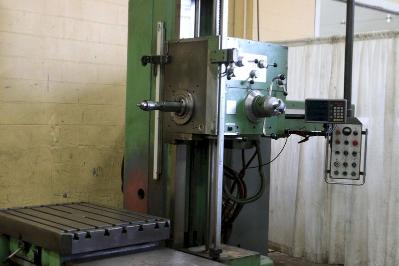 3" WOTAN MODEL #B75-M ROTARY TABLE BORING MILL STOCK #71517