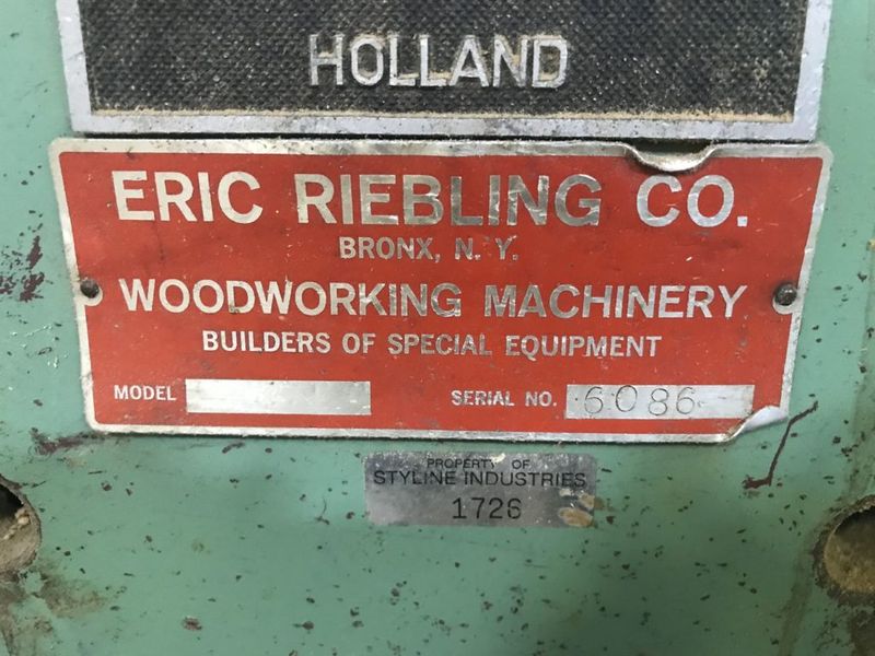 Helma CF 40 Dual Shaper Spindle Profile Copy Machine Arch Moulder