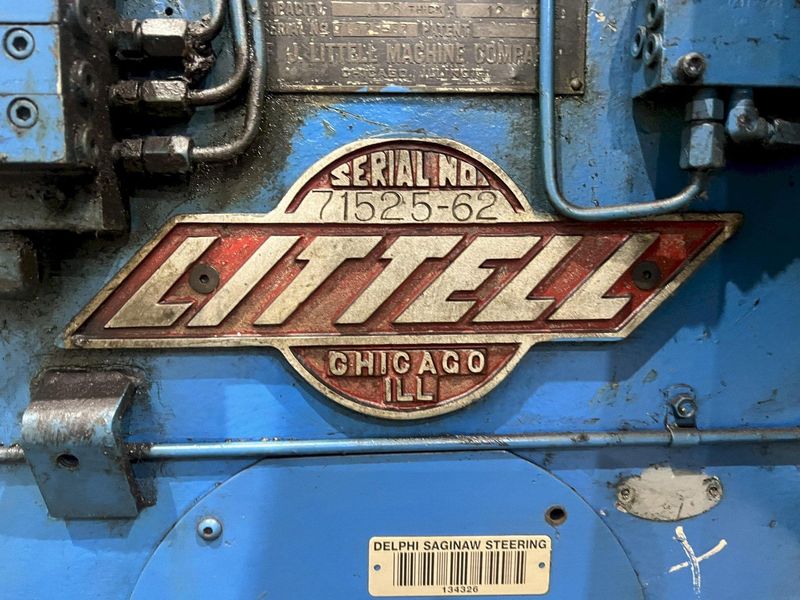 12" X .125" LITTELL 5 ROLL MODEL #412-5PD POWERED STRAIGHTENER: STOCK #19802