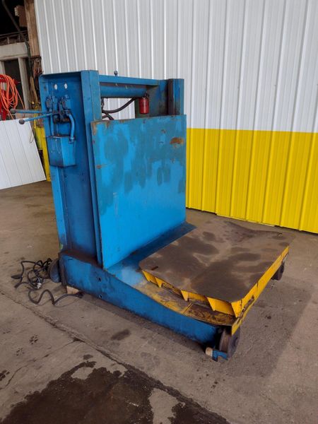 20,000 LBS X 48" HYDRAULIC POWERED COIL CAR: STOCK #17557