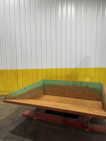 80" x 88" x 24" ROURA STEEL DUMP HOPPER: STOCK 17497