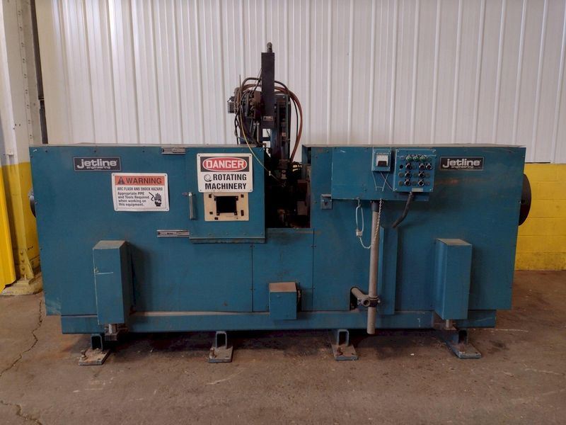 4" TUBE JETLINE MODEL #PLC-76406 AUTOMATIC PIPE & TUBE WELDING MACHINE: STOCK #17072