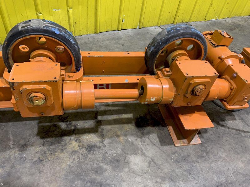 3,000 LB WEBB MODEL #T6D-PWR-12 POWERED TANK TURNING ROLL, SINGLE PHASE 110v: STOCK #16160