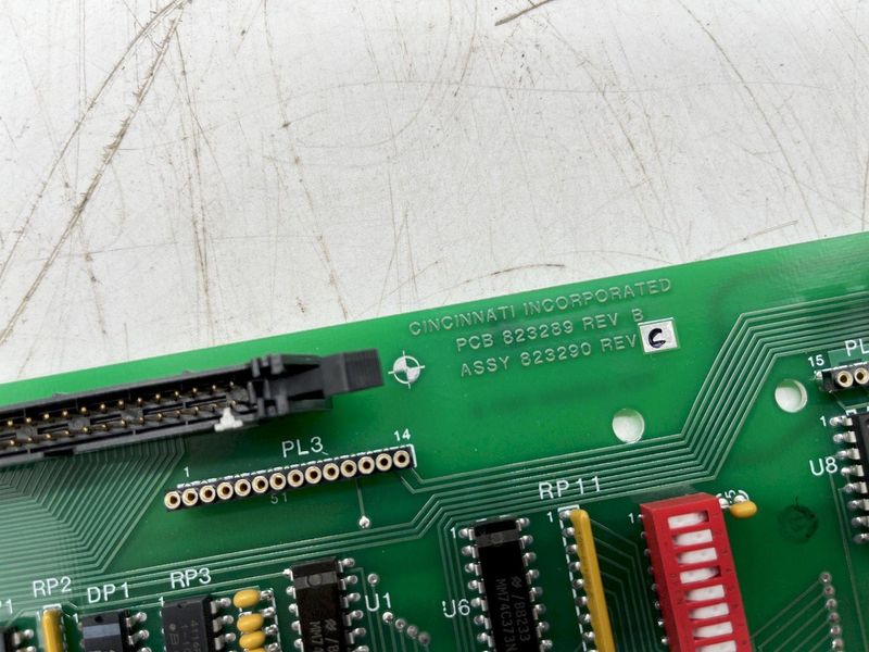 PCB 823289 REV B CINCINNATI INC ASSY 823290 REV C STOCK #15937