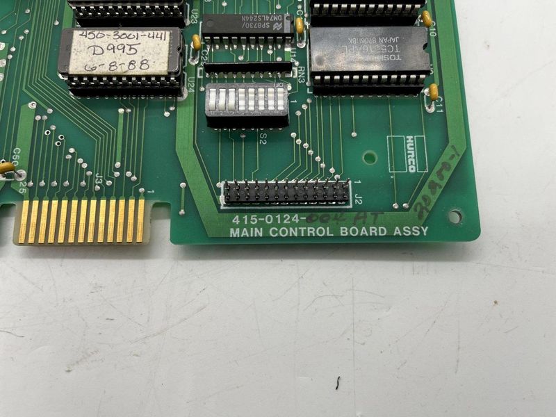 415-0124-004 AT HURCO MAIN CONTROL BOARD ASSY 20200-1 STOCK #15873