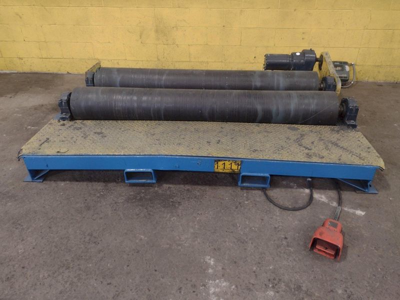 80" POWERED TANK TURNING ROLL: STOCK 15548