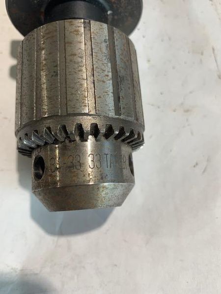 JACOBS No. 34-33 DRILL CHUCK 33 TAPER  0-1/2" CAP.: STOCK #15495