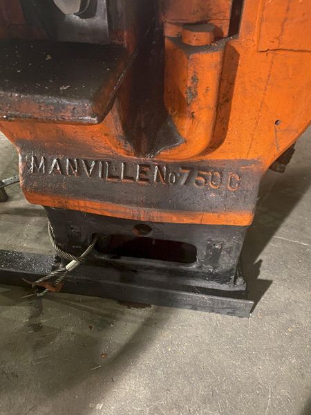 MANVILLE MODEL #750-C BOLT THREADER: STOCK #14253