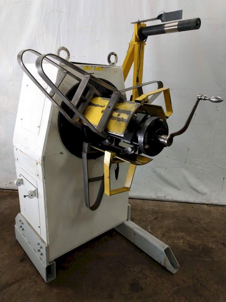 1,100 LB X 16" GSW MODEL #MHM0.5/1250SO SERVO MOTORIZED COIL REEL UNCOILER: STOCK 12989