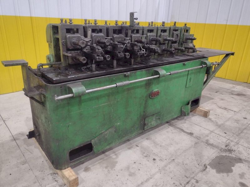 8 STAND X 1.5" YODER CANTILEVERED ROLLFORMER: STOCK #20532