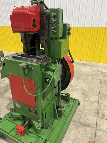 25 TON YODER MODEL #P-25 MECHANICAL CUTOFF PRESS, 2.25" STROKE : STOCK #20524