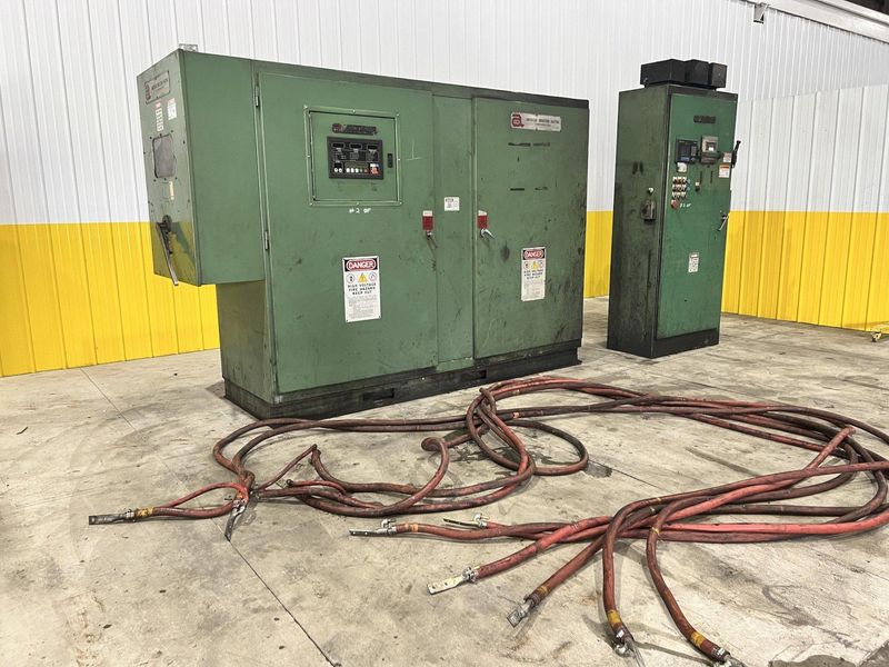 550 kW AMERICAN INDUCTION HEATING CORP (1999) INDUCTION HEAT POWER SOURCE & CONTROLS: STOCK #200