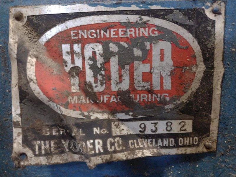 30,000 LBS X 48" YODER PULL OFF UNCOILER / COIL REEL: STOCK #16920