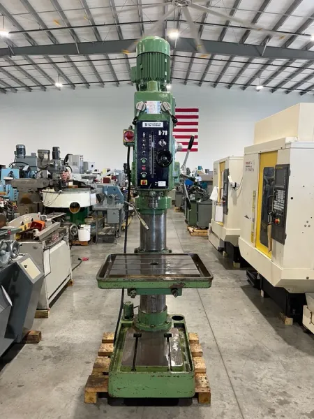 IBARMIA B-70  31-1/2” Geared Head Drill Press & Power Down Feed #7013