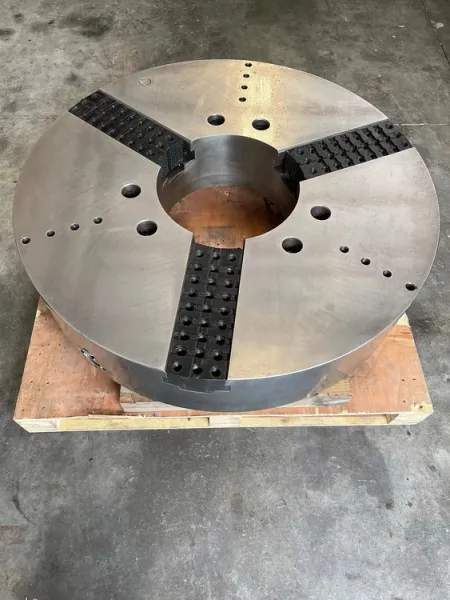 45" CUSHMAN 3 JAW CHUCK STEEL 15-1/2" Bore A2-20 USA #6087