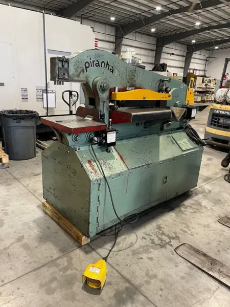 PIRANHA P-90  90 Ton Hydraulic Ironworker 1994’ USA 7118