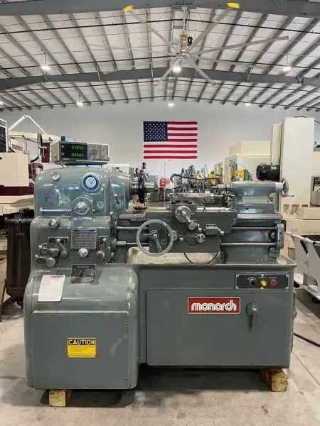 MONARCH 10EE Precision Toolmaker’s Lathe Inch/ Metric 1985’ DRO #7093