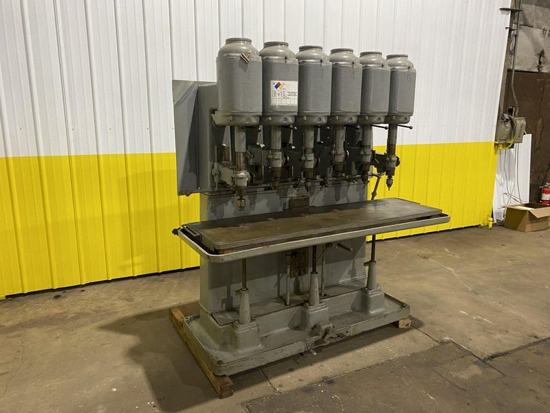 6 SPINDLE LEELAND GIFFORD GANG DRILL: STOCK #18509