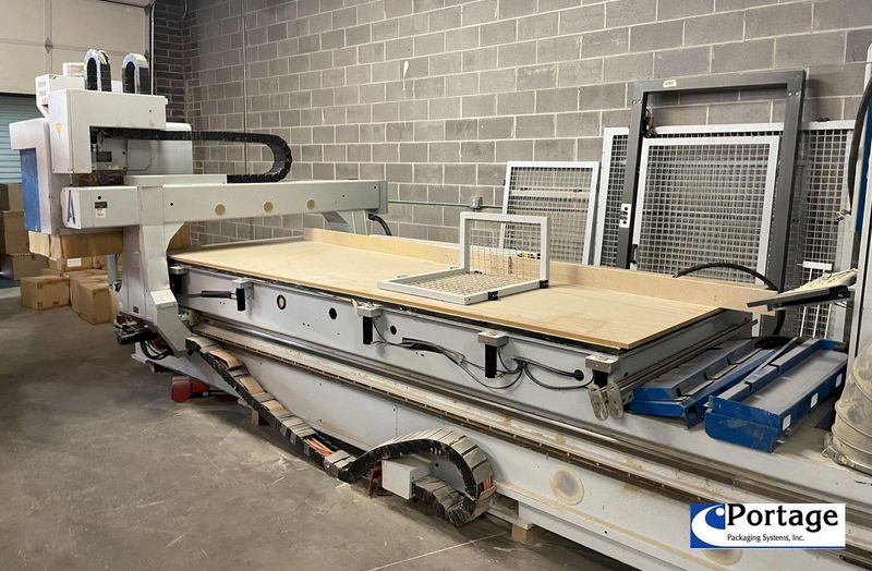 Weeke OPTIMAT BHP 200 || CNC Flat Table Machining Center