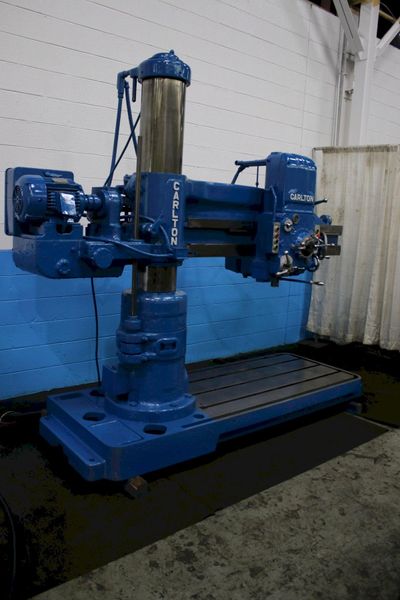 5' X 11' CARLTON RADIAL DRILL: STOCK #69927