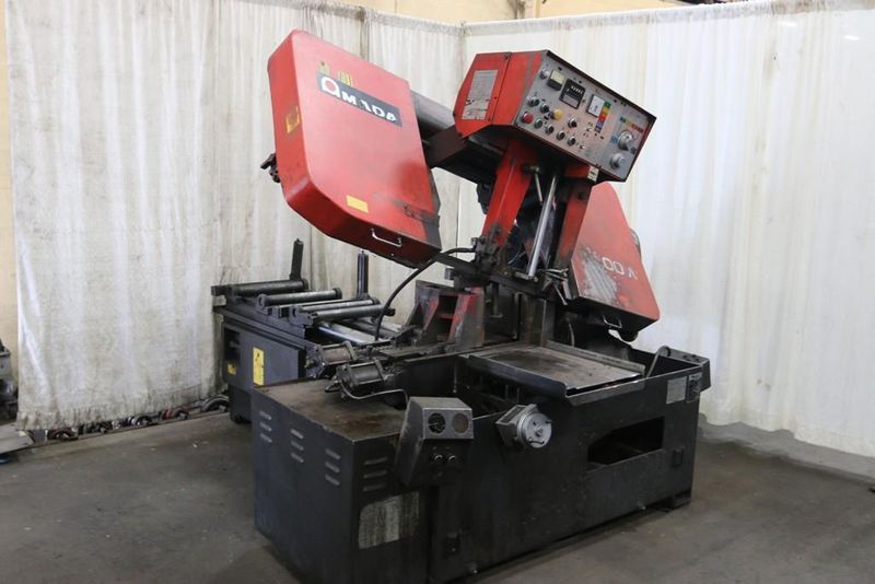 16" X 16" AMADA MODEL HA-400W AUTOMATIC HORIZONTAL SAW: STOCK # 66419