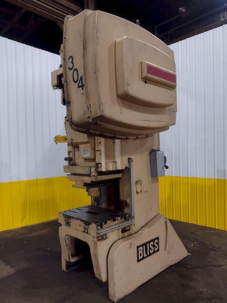 75 TON BLISS MODEL #C75 OBI STAMPING PRESS, 6" STROKE: STOCK #19175
