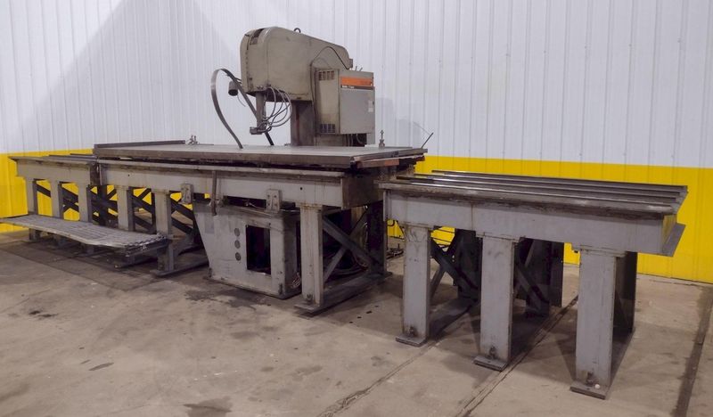 26" X 144" DOALL MODEL #2618-H-B HEAVY DUTY VERTICAL PLATE SAW: STOCK #19606