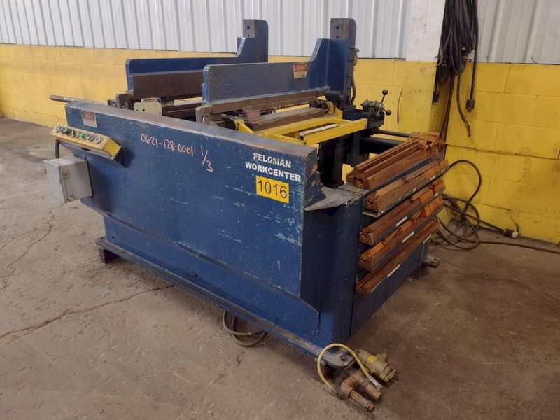 24" X 36" FELDMAN MODEL FF-24 DOUBLE WING TANGENT BENDER / BRAKE: STOCK #16172
