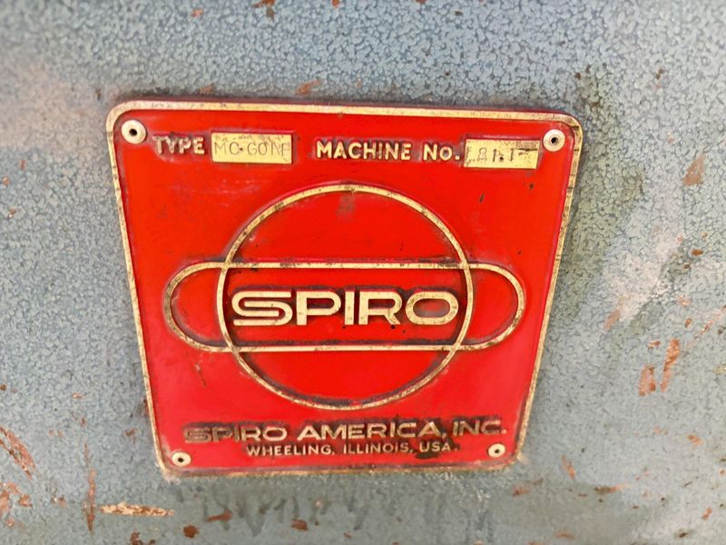 50" SPIRO MODEL MC-GORE LOCKSEAM GORLOCKER MACHINE : STOCK 18214