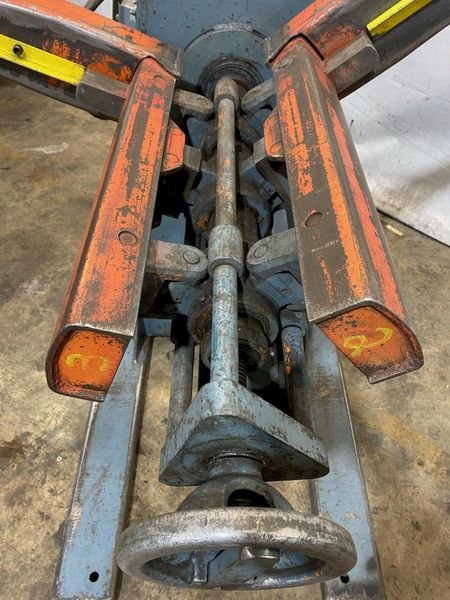 2500 LB 1.25 TON x 24" COE CWP PULL OFF SINGLE END UNCOILER COIL REEL: STOCK #13480