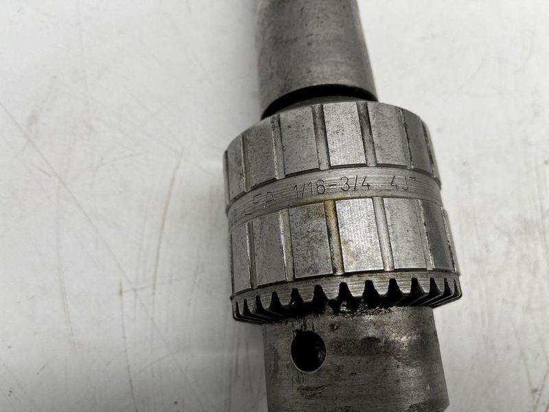 1/16" TO 3/4" LFA HEAVY DUTY CHUCK MODEL 85-9A 4JT, TAPER & DRILL BIT: STOCK #16021