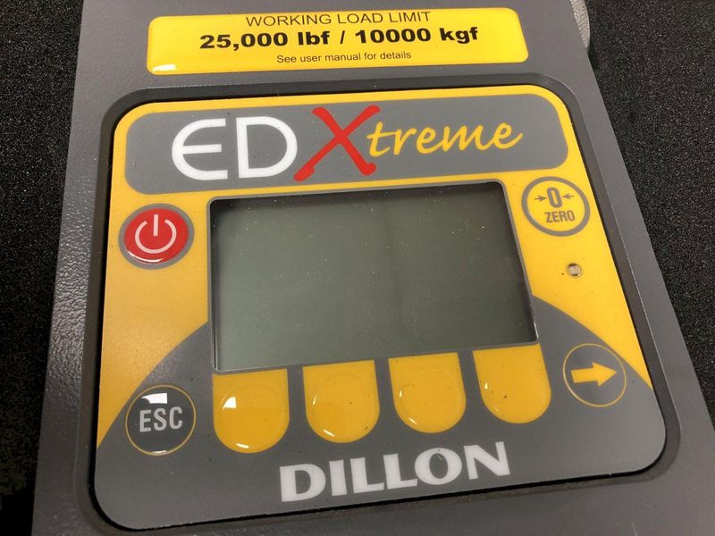 25,000 LBS DILLON ED-XTREME CRANE SCALE & WIRELESS READOUT CONTROLLER: STOCK #16800