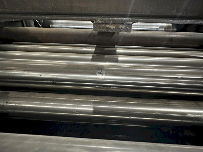 48" X 14 GAUGE AUTOMATIC FEED MODEL 13-32-48 13 ROLL STRAIGHTENER LEVELER: STOCK 19766