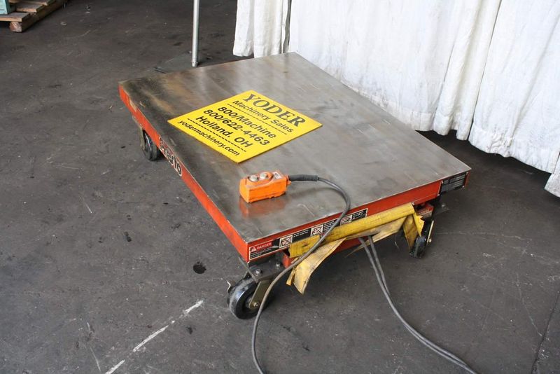 6000 LBS PRESTO SCISSOR LIFT TABLE:  STOCK #66912
