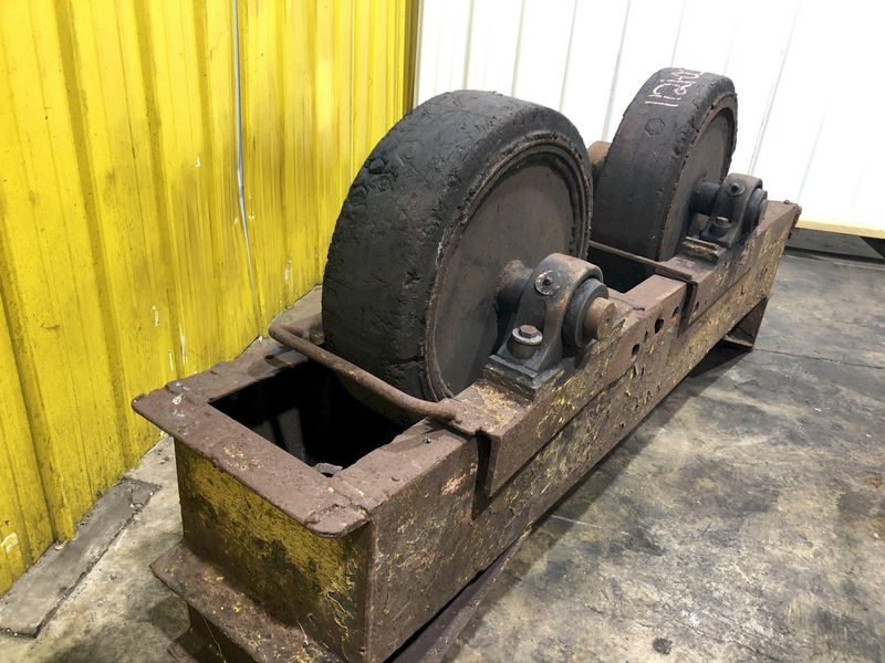 60 TON WELDWIRE MODEL #WER-60  POWERED TANK TURNING ROLLS WITH IDLER: STOCK #16905