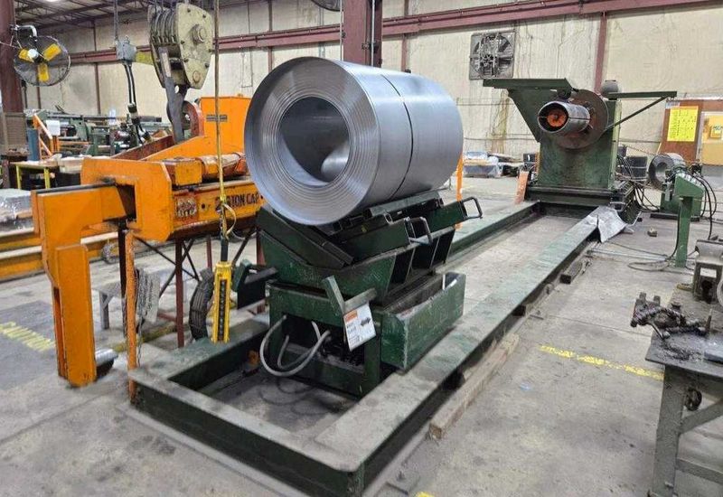 25,000# x 72" Rowe Coil Car