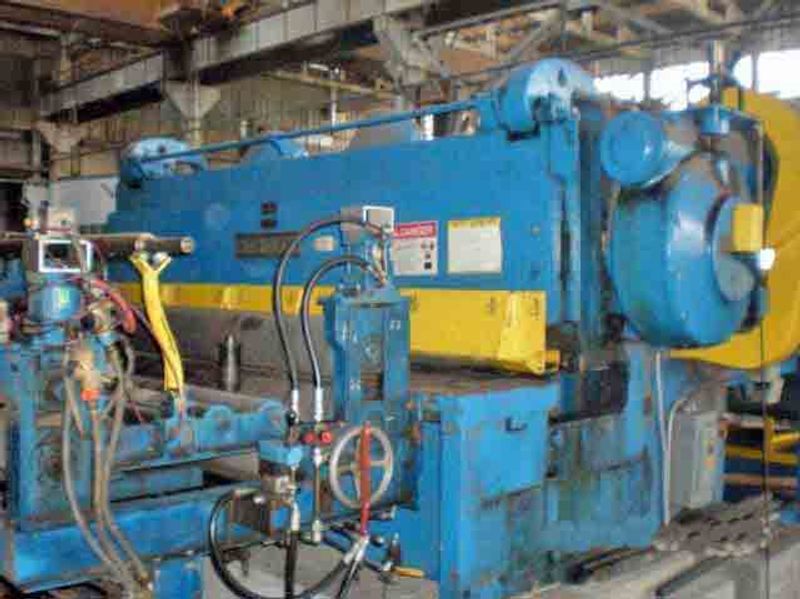 96" x 0.375" x 40,000# Herr Voss Cut To Length Line