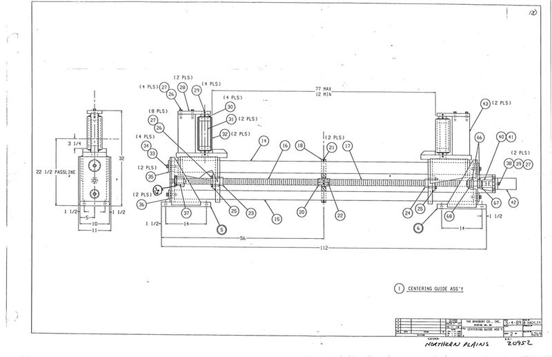 Peeler, Bradbury, 72" Wide