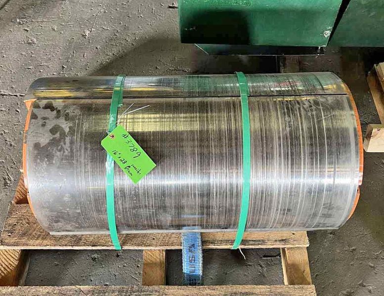 Recoiler Drum, Ruesch, 16" Dia. x 28" Wide