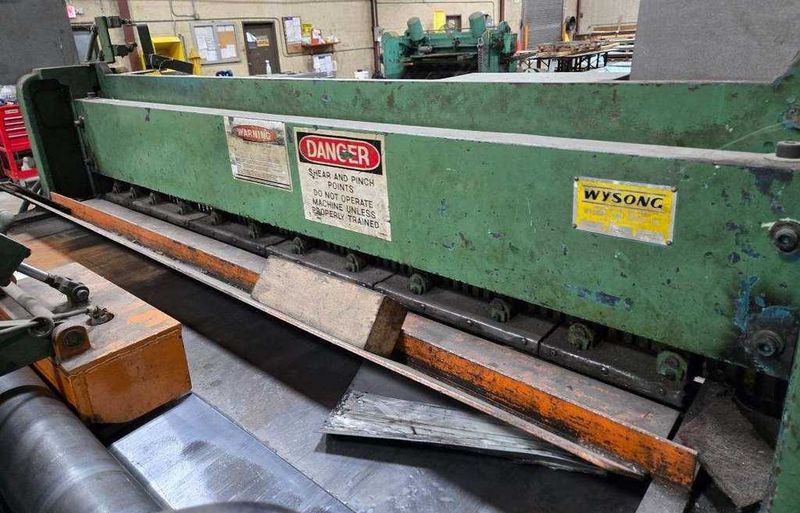 0.105" x 6' Wysong Power Sq. Shear