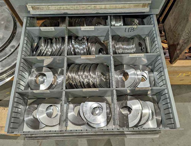 12" x 2.50" x 1,000# Ruesch Slitting Line